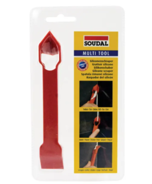 Multi-Tool Sealant Scraper - Red