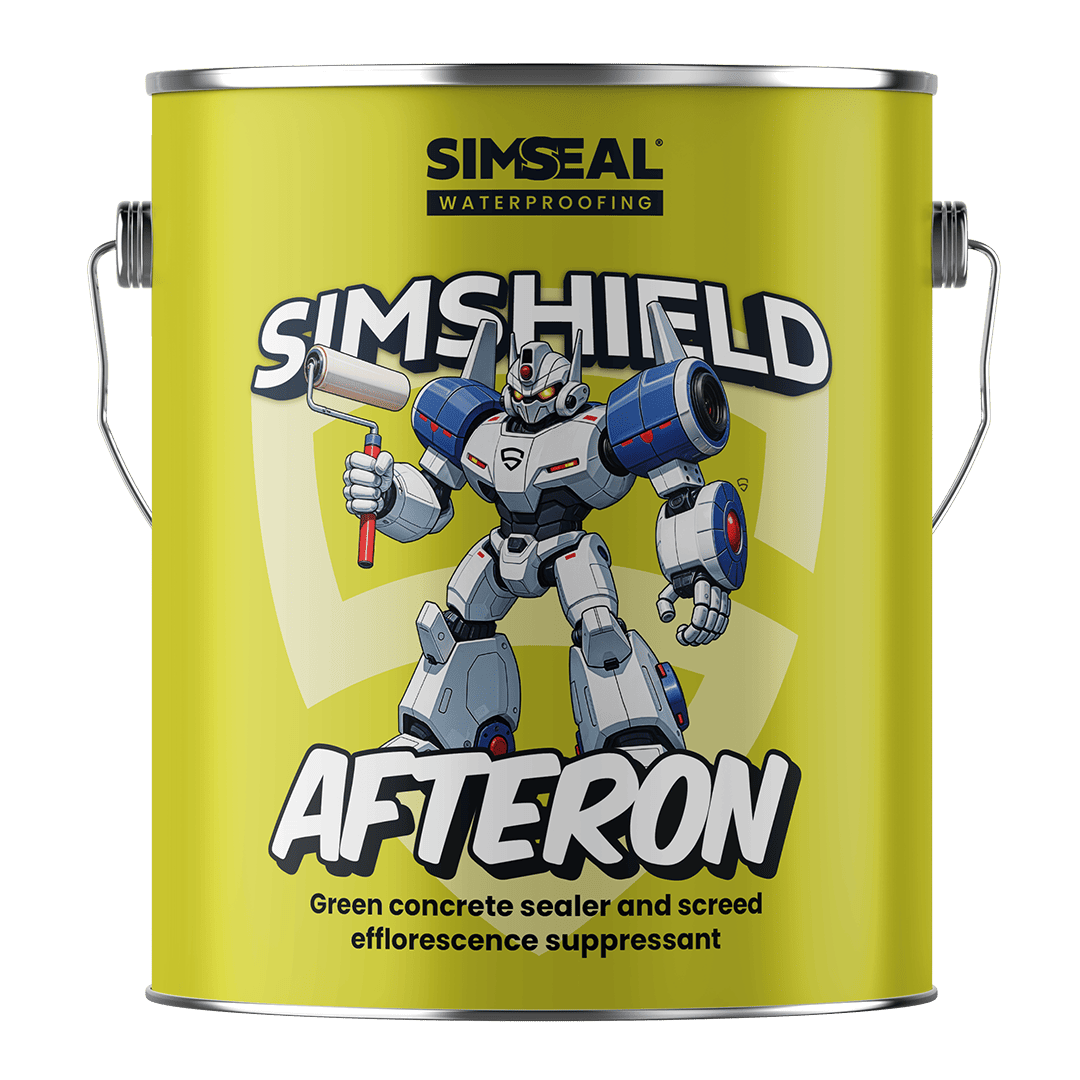 Simshield Afteron applied to concrete driveway