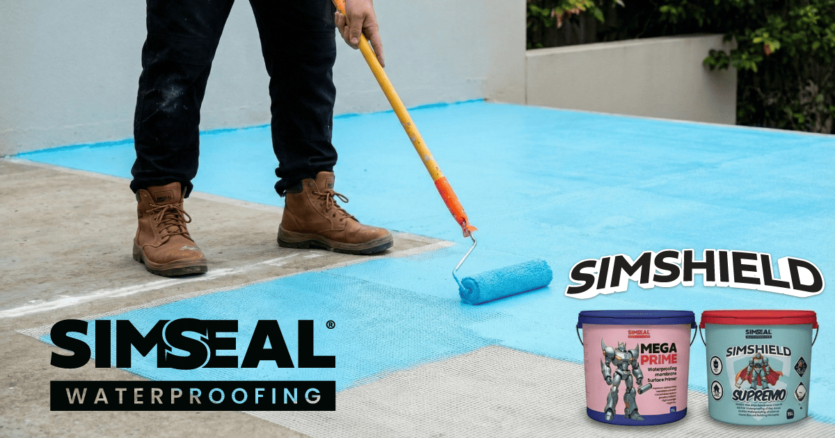 Simproof Reduce Install Time with Simseal's Fast Cure Waterproofing