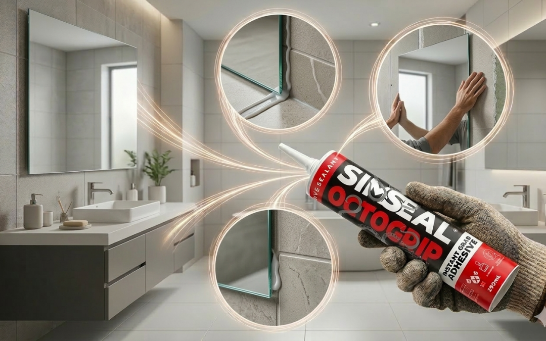 5 Professional Applications for High-Strength Adhesives in Bathrooms