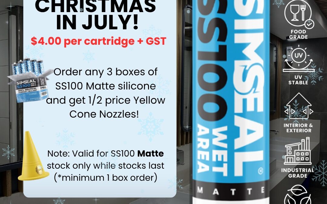 Christmas in July: SS100 Matte Silicone at $4.00 Per Cartridge – But Not for Long